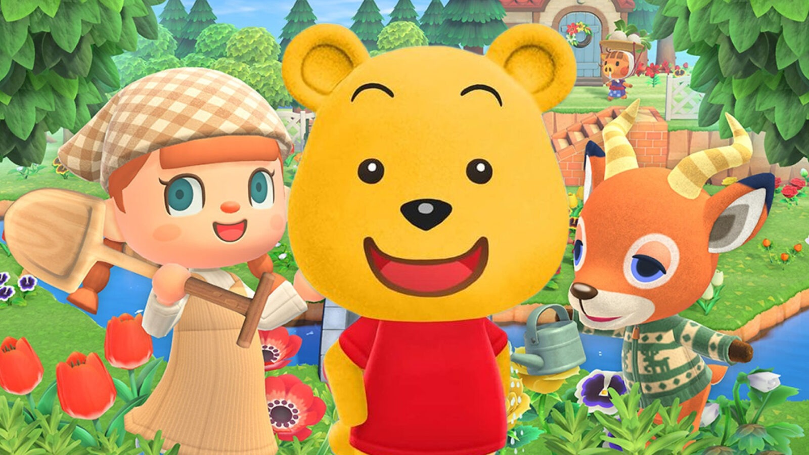 Fã reimagina personagens de Ursinho Pooh como villagers de Animal Crossing
