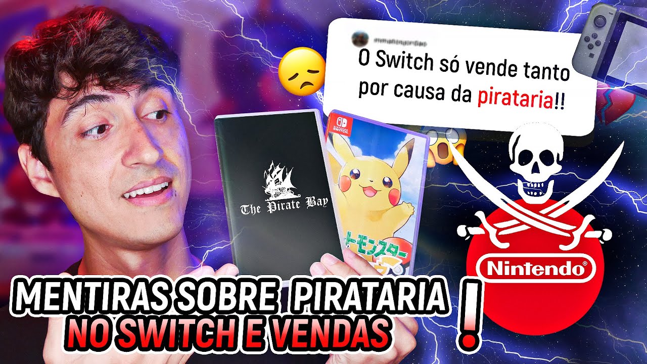 RESPONDE NINTENDO #9 - Desmentindo o que falam da pirataria no Nintendo Switch e vendas do console