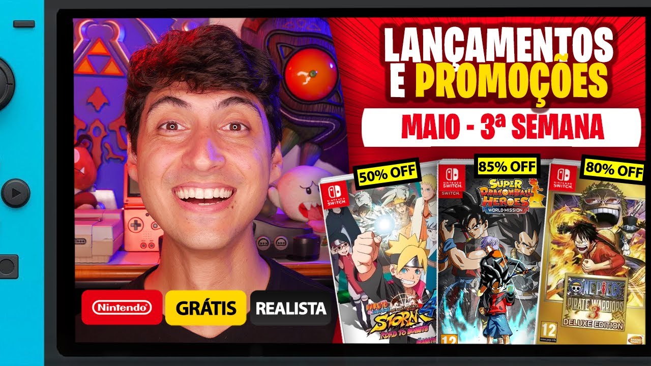 TOP 40 NOVOS JOGOS - LANÇAMENTOS DE MAIO 2023 (Switch, PC, PS4