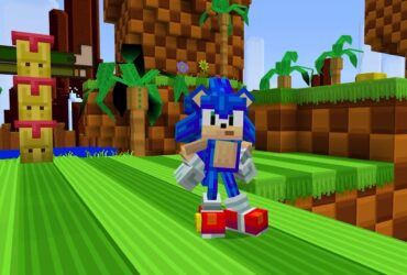 Sonic comemora seus 30 anos com Minecraft