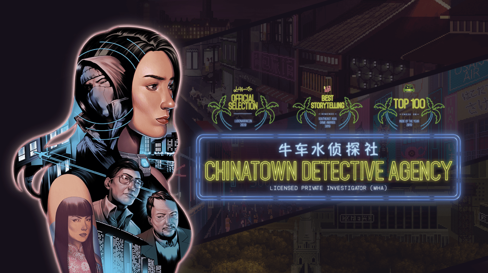 Chinatown Detective Agency ganha novo trailer de história