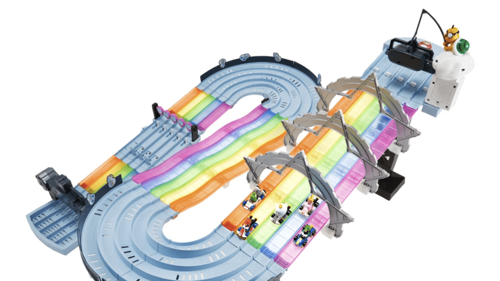 Pista Rainbow Road para Mario Kart Hot Wheels lança esta semana