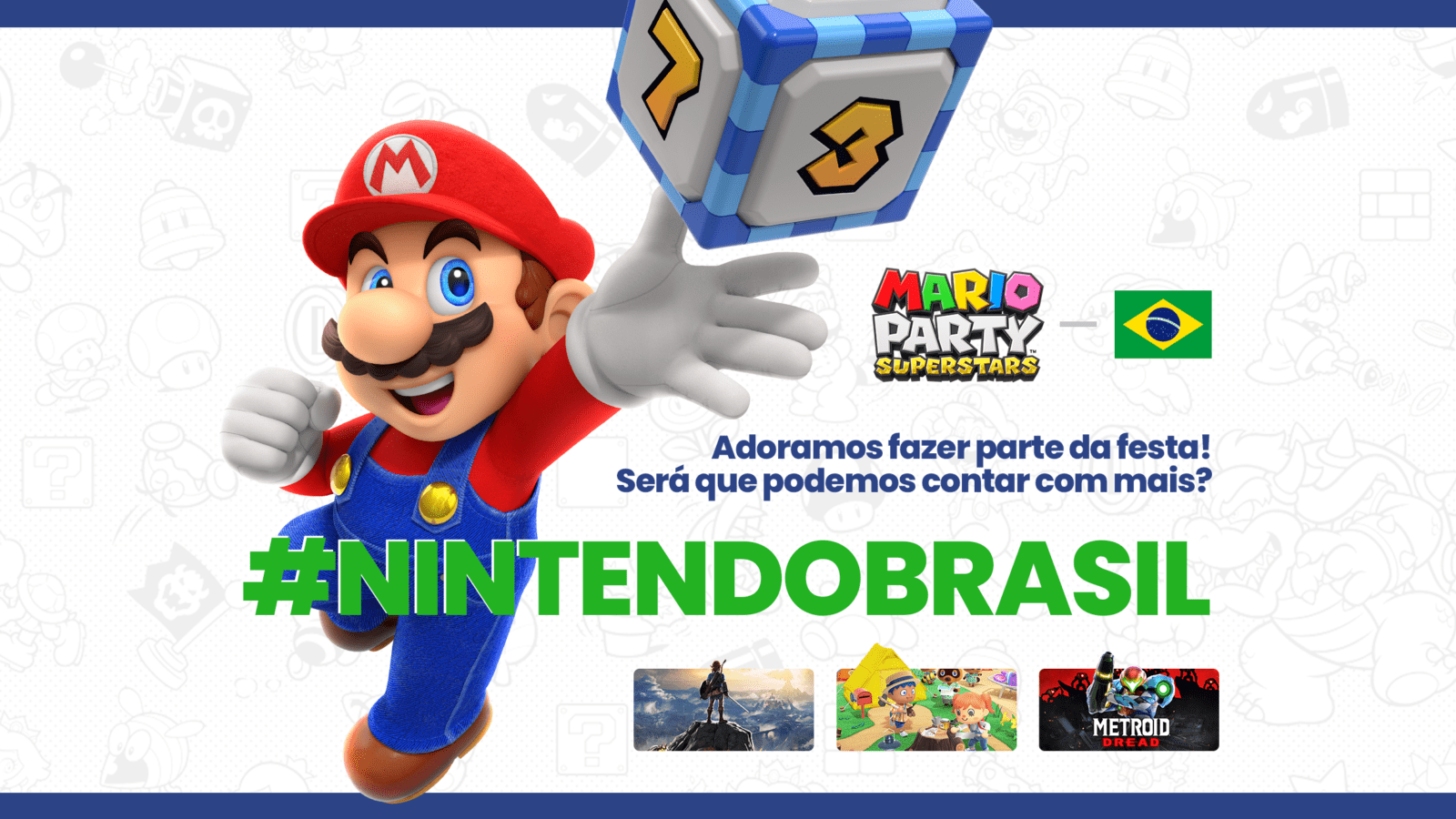 Campanha #NintendoBrasil movimenta 13 milhões de pessoas e gera quase R$100mil em marketing