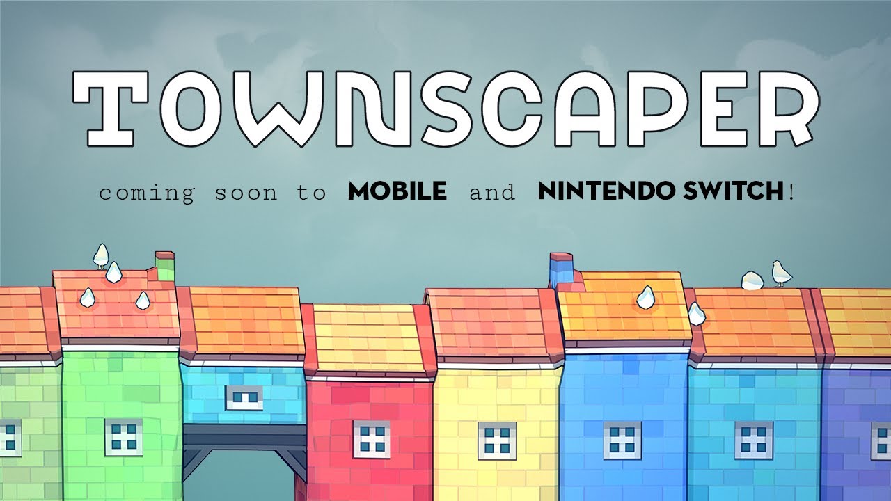 Townscaper chega ao Nintendo Switch em Agosto