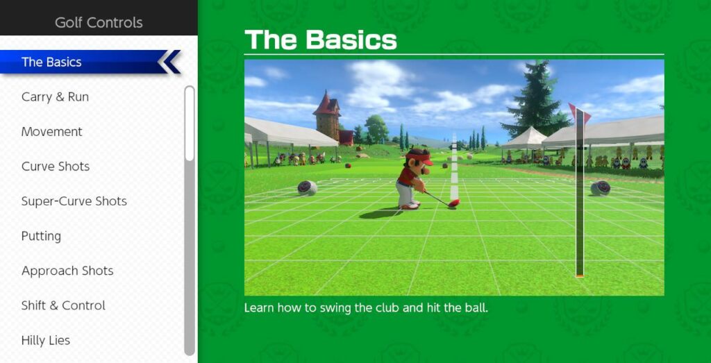 Mario Golf: Super Rush - A corrida para colocar mais rapidamente a bolinha no "buraco"