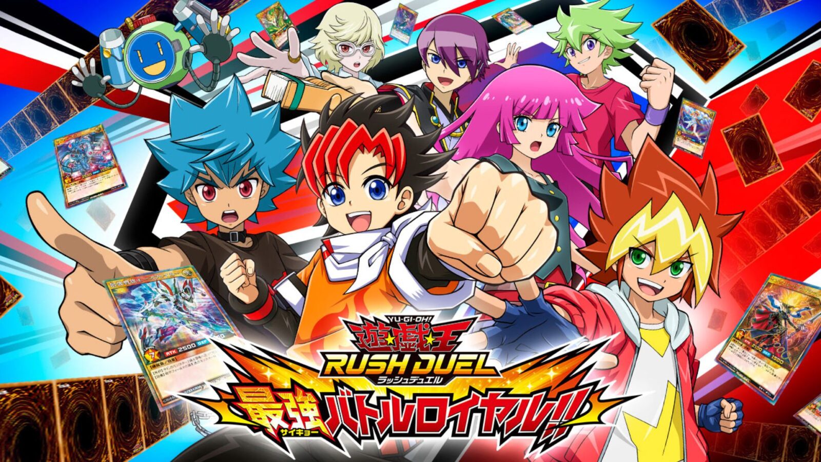 Konami anuncia Yu-Gi-Oh! Rush Duel: Saikyou Battle Royale!! para o final de 2021