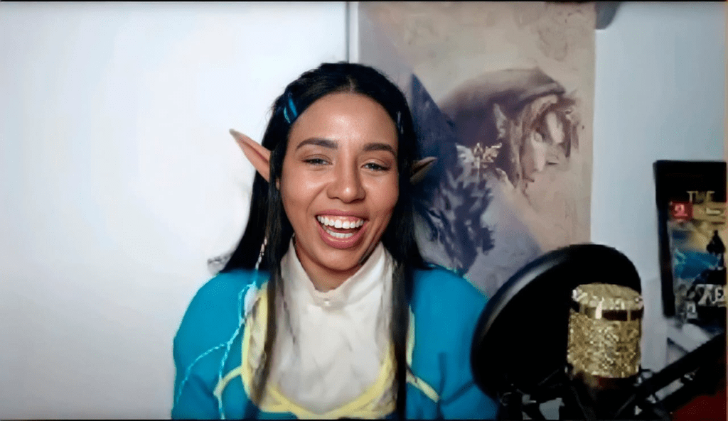 [Entrevista] Andrezza, a Zelda brasileira, fala sobre como é ser uma streamer nintendista