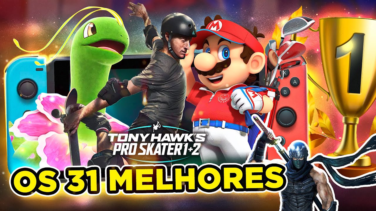 Os 5 melhores jogos do Nintendo Switch - Arkade