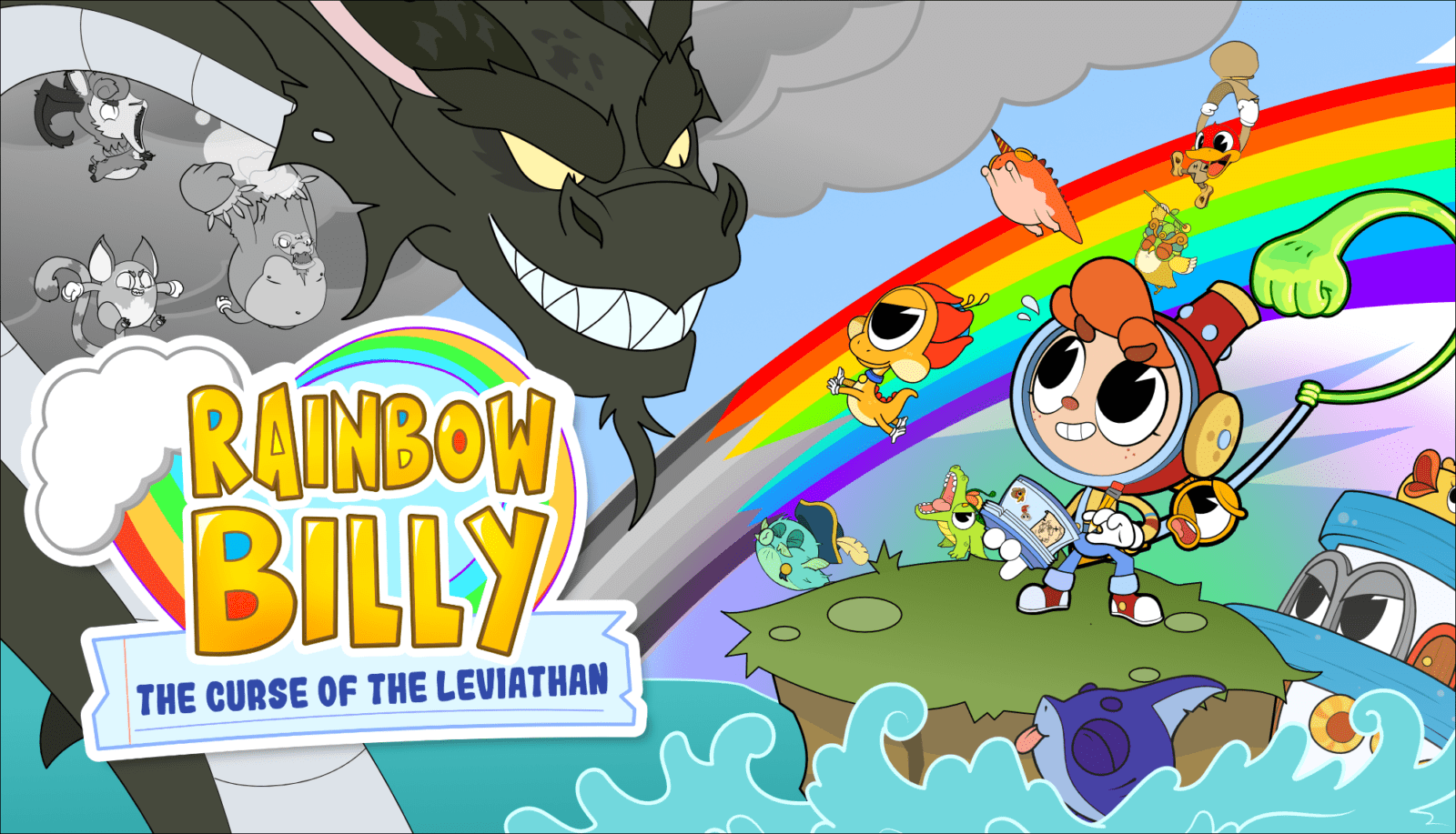 Rainbow Billy: The Curse of the Leviathan - E todas as cores do mundo