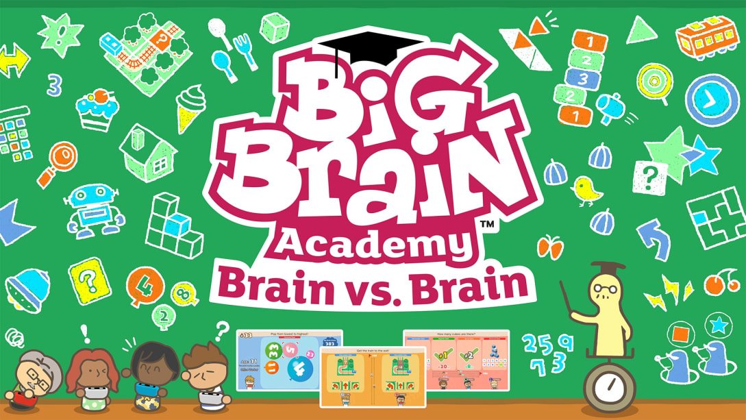 Big Brain Academy: Brain vs. Brain chega ao Switch em dezembro