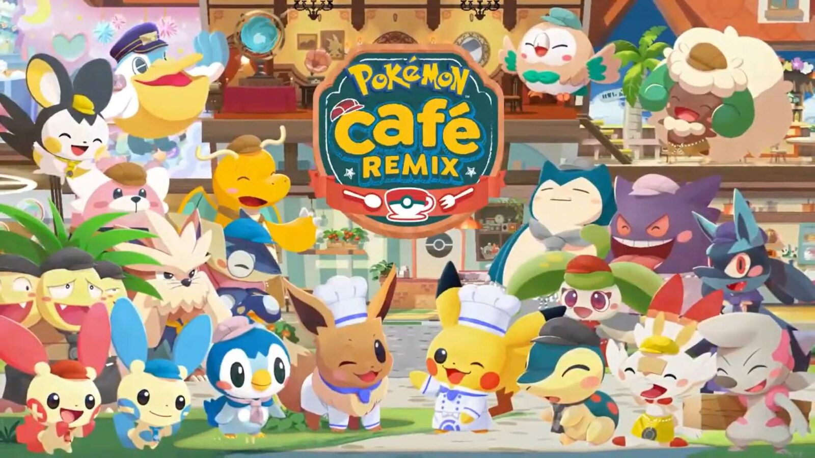Pokémon Café Remix: novos detalhes da atualização de primavera