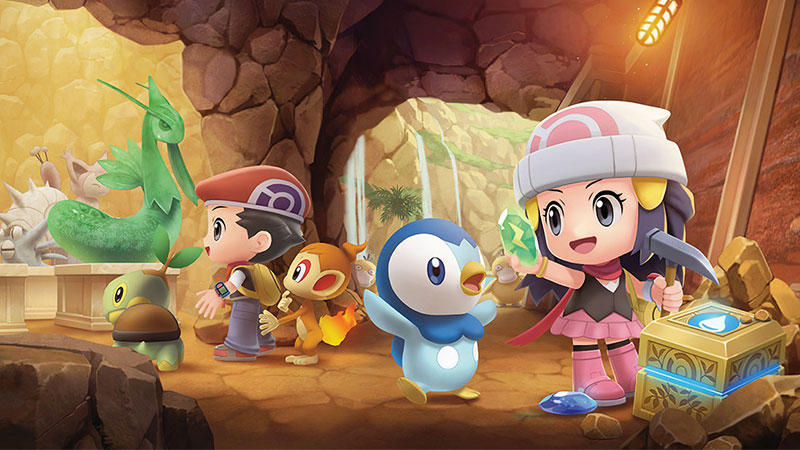 Novos detalhes sobre Pokémon Brilliant Diamond & Shining Pearl