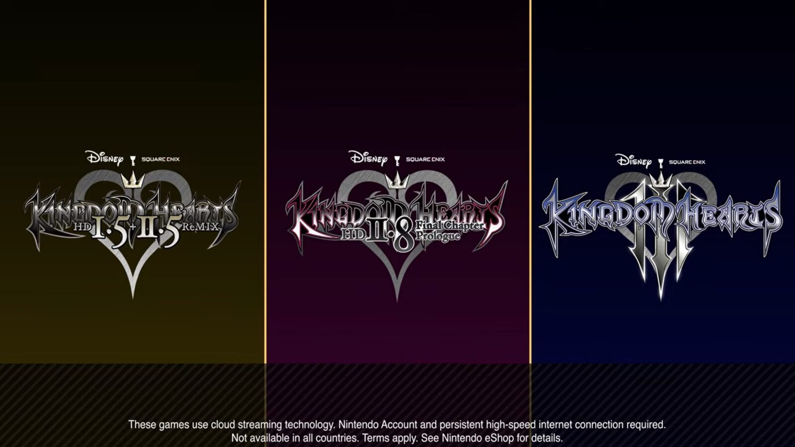 Jogos Kingdom Hearts chegam ao Switch em versão Cloud