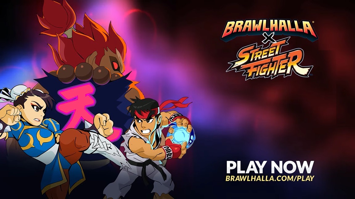 Brawlhalla anuncia colaboração com Street Fighter
