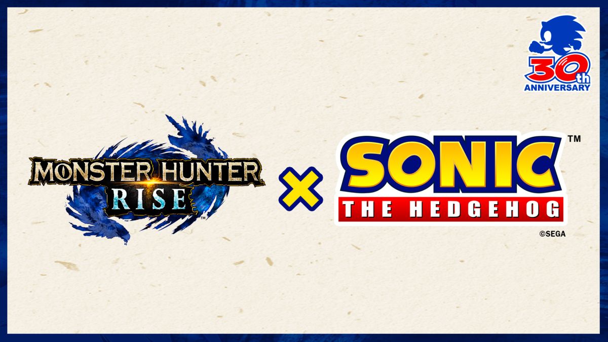 Colaboração de Monster Hunter Rise e Sonic chega ainda em novembro
