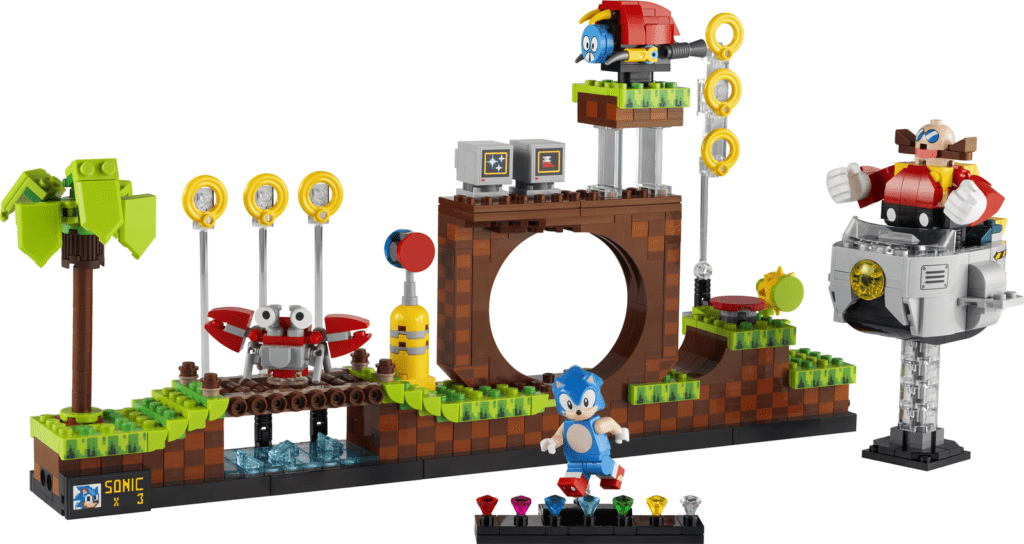 Conjunto LEGO Sonic é revelado oficialmente