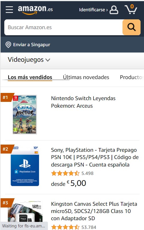 Pokémon Legends: Arceus é o jogo mais vendido da  de