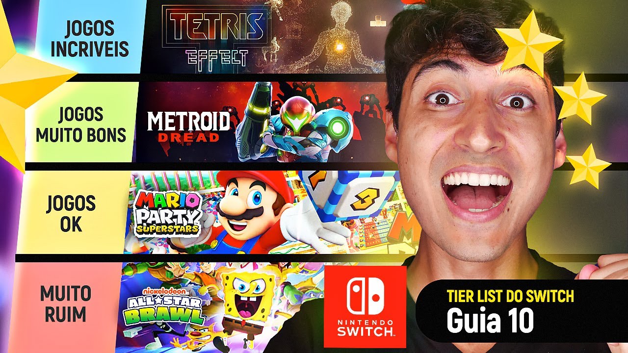 Tier List do Nintendo Switch – Outubro 2021