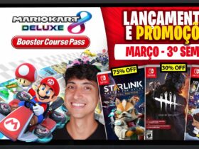 Lançamentos para Nintendo Switch de 14 a 20 de março