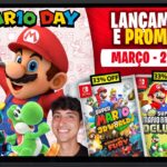 Lançamentos para Nintendo Switch de 7 a 13 de março