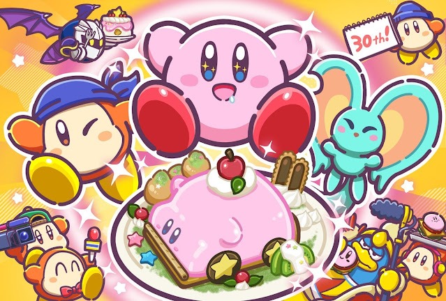 Kirby completa 30 anos e criador comemora aniversário no Twitter