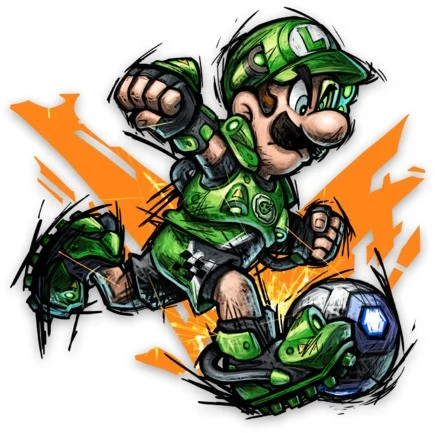 Nintendo libera galeria de artes de personagens de Mario Strikers: Battle League