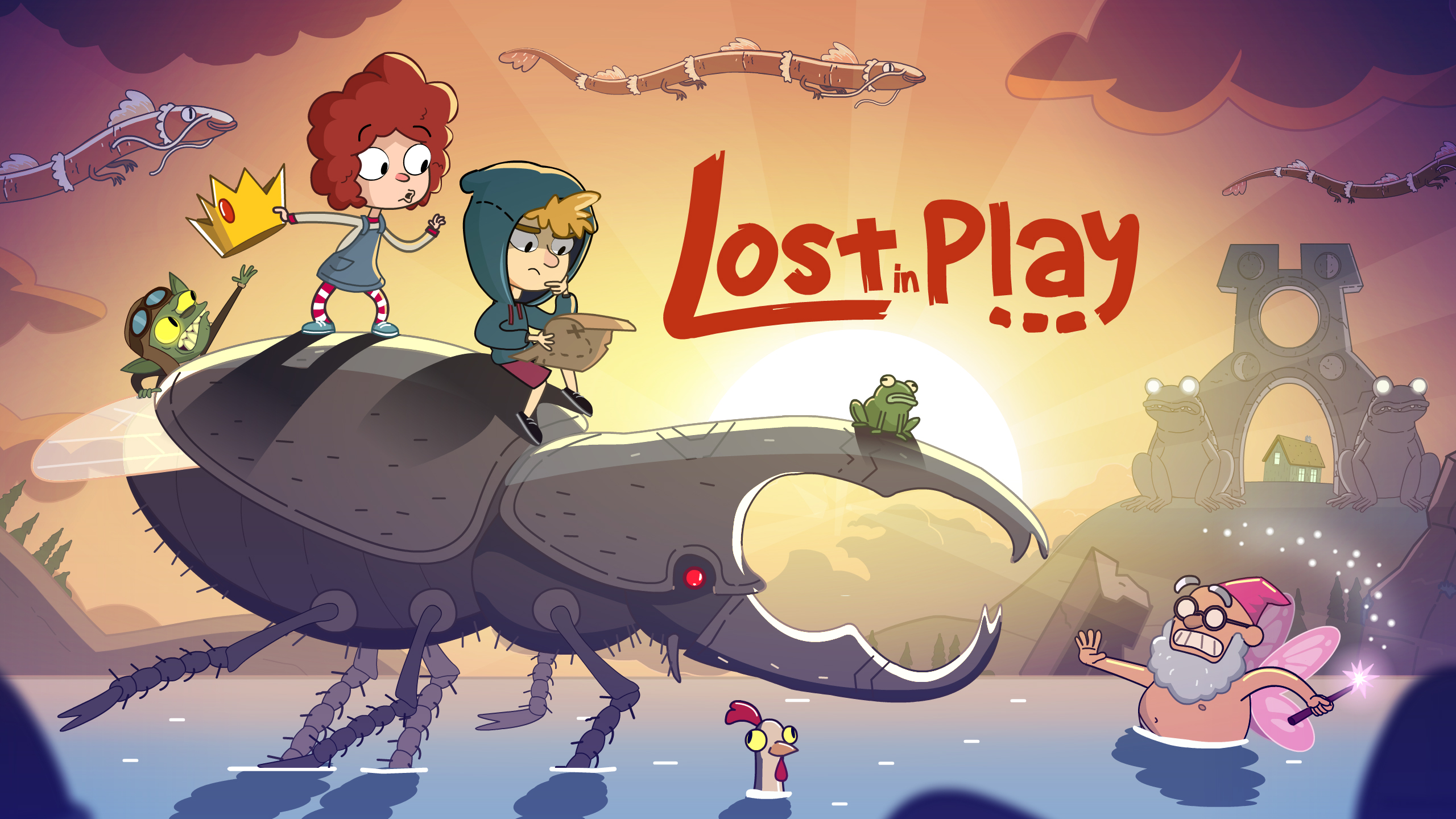 Lost in Play: aventura point-and-click 2D cartunesca chega ao