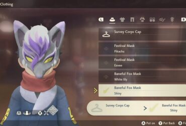 Máscara de Zoroark de Hisui brilhante está disponível para Pokémon Legends: Arceus