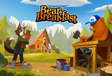 Hank, o urso, contruindo em Bear and Breakfast
