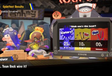 Team Rock foi o grande vencedor da primeira Splatfest de Splatoon 3