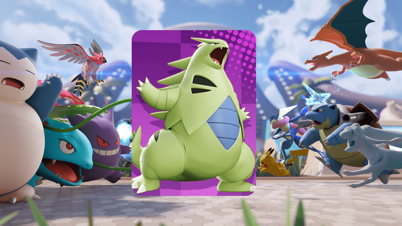 Tyranitar mostra seu poder no novo trailer de Pokémon UNITE