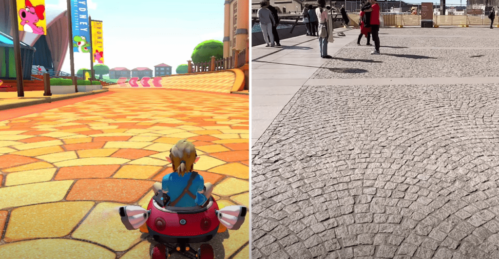 Fã compara a pista de Sidney de Mario Kart 8 Deluxe com a cidade real