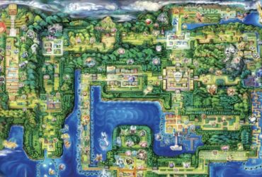 Fãs / artistas recriam região de Kanto toda em Pixel Art