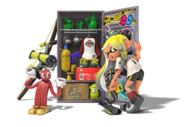 Splatoon 3 terá armário para o jogadores exporem armas e acessórios