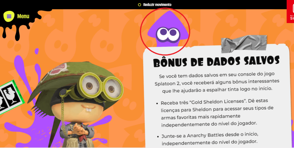 Site oficial de Splatoon 3 dá 100 moedas de platina para o My Nintendo, saiba como resgatar