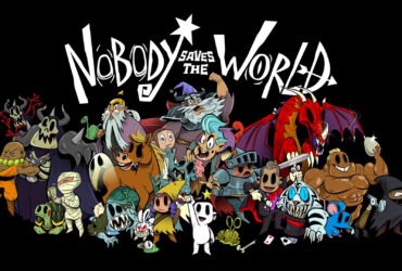 Imagem em destaque com personagens do jogo Nobody saves the world