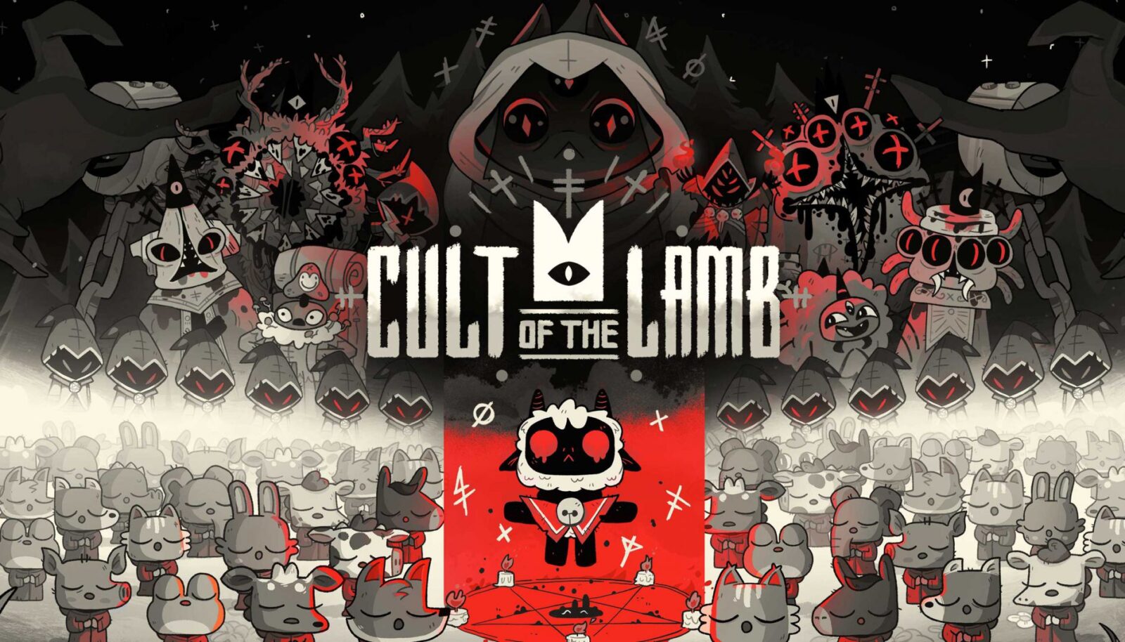 Cult of the Lamb - equilibra extremamente bem seu estilo adoravelmente fofo e demoníaco