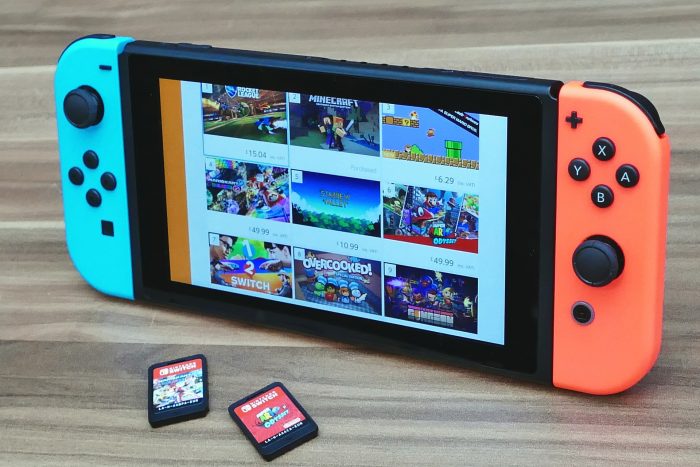 Próximos lançamentos em mídia física para o Nintendo Switch