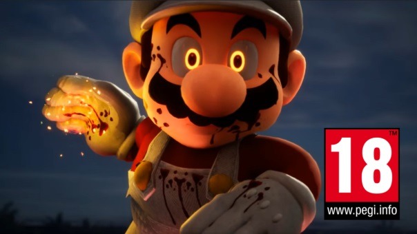 Versão realista e brutal de Mario feita por fã é algo que realmente assusta
