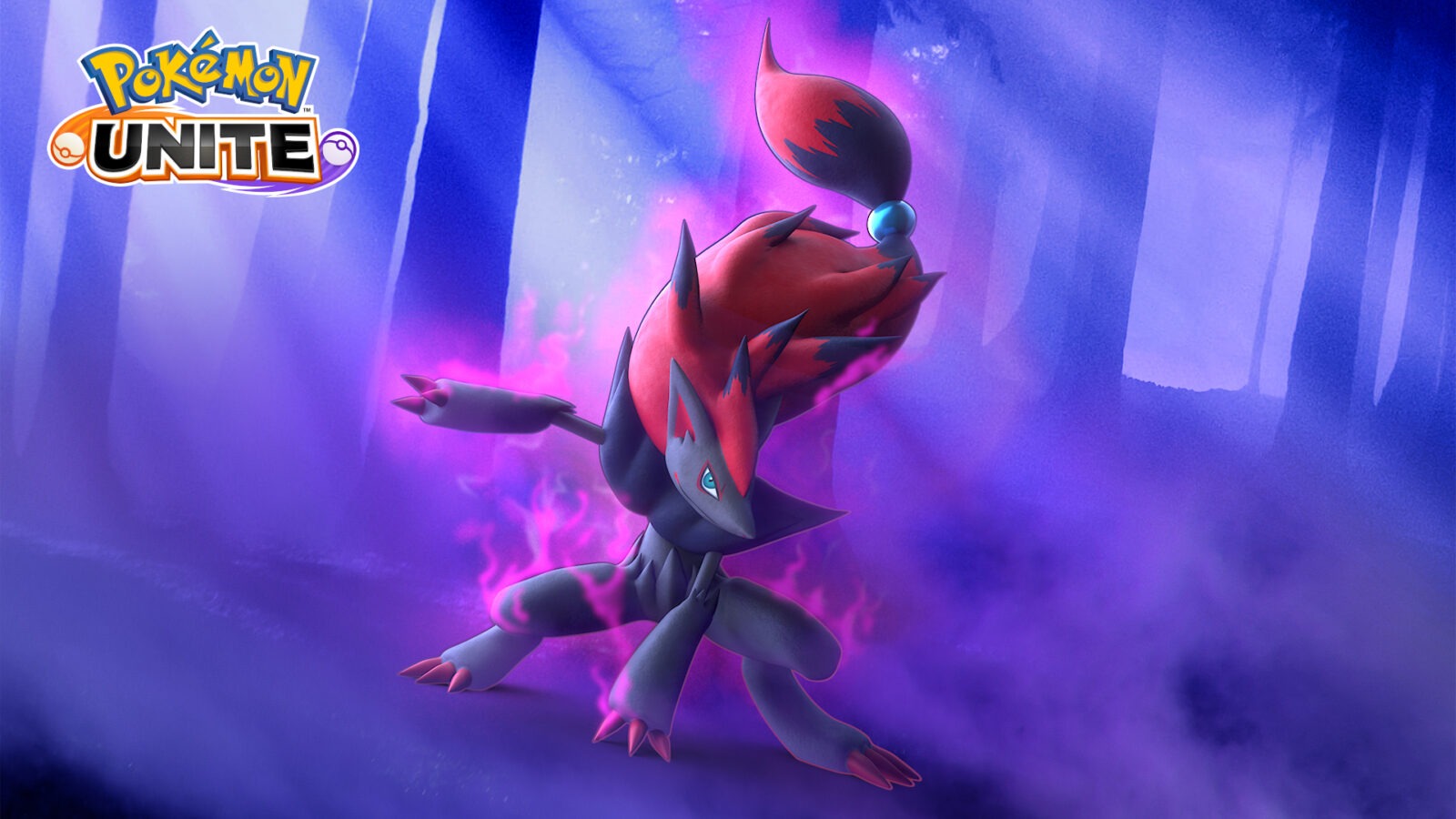Pokémon UNITE: A raposa da Ilusão Zoroark chegará ao game