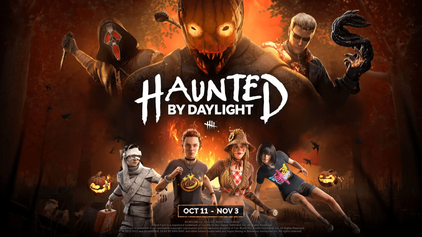 Dead by Daylight: evento de Halloween traz conteúdo e skins exclusivas