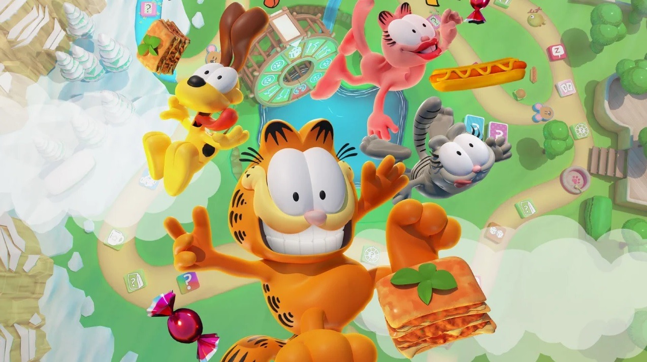 Garfield Lasagna Party: jogo estilo Mario Party do famoso gato laranja  chega em novembro