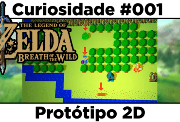 Curiosidades de The Legend of Zelda: Breath of the Wild: #001 - Breath of the Wild 2D