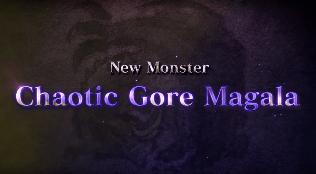 Novo monstro - Chaotic Gore Magala
