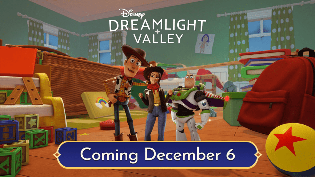 Disney Dreamlight Valley: atualização de dezembro trará Buzz Lightyear e Woody de Toy Story ao jogo