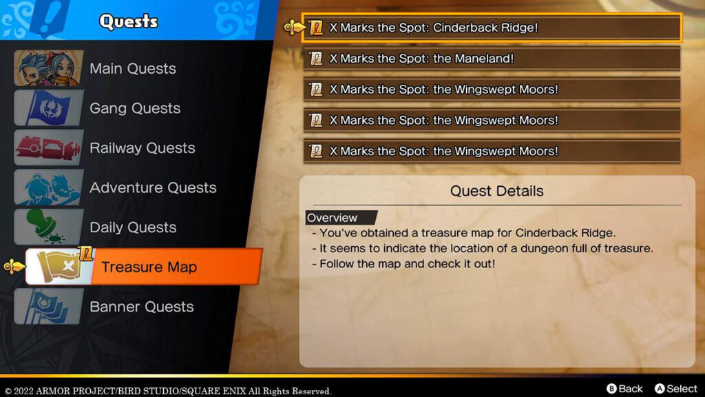 Square Enix divulga mais informações sobre os calabouços de Dragon Quest Treasures