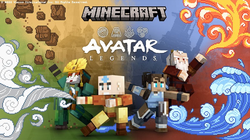 Nova DLC de Avatar Legends já está disponível para Minecraft