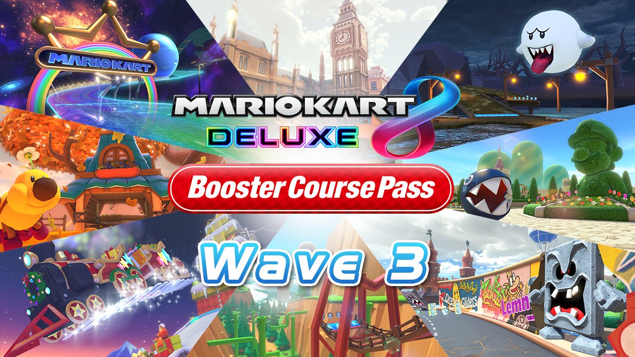 Mario Kart 8 Deluxe Booster Course Pass está disponível com nova customização de itens