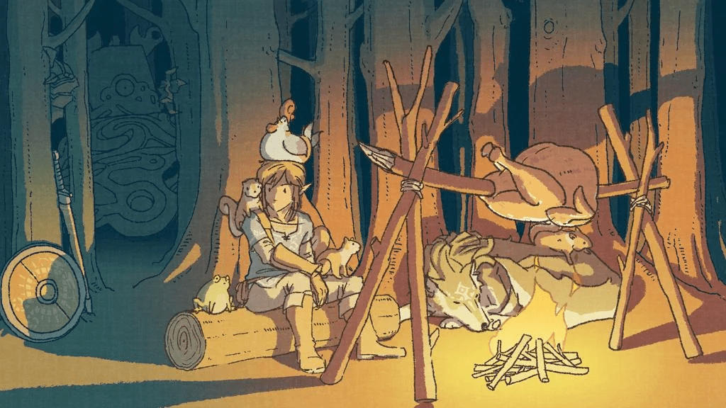 Curiosidades de The Legend of Zelda: Breath of the Wild: #029 - Arte de Natal