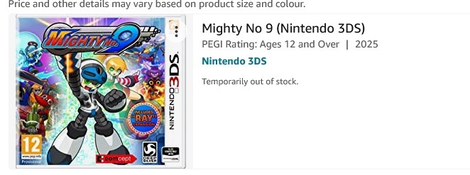 Mighty No. 9 pode finalmente estar chegando ao Nintendo 3DS